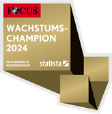 Auszeichnung von Focus Business als Wachstumschampion 2024